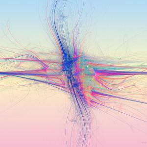 Splash of colour 60x60cm